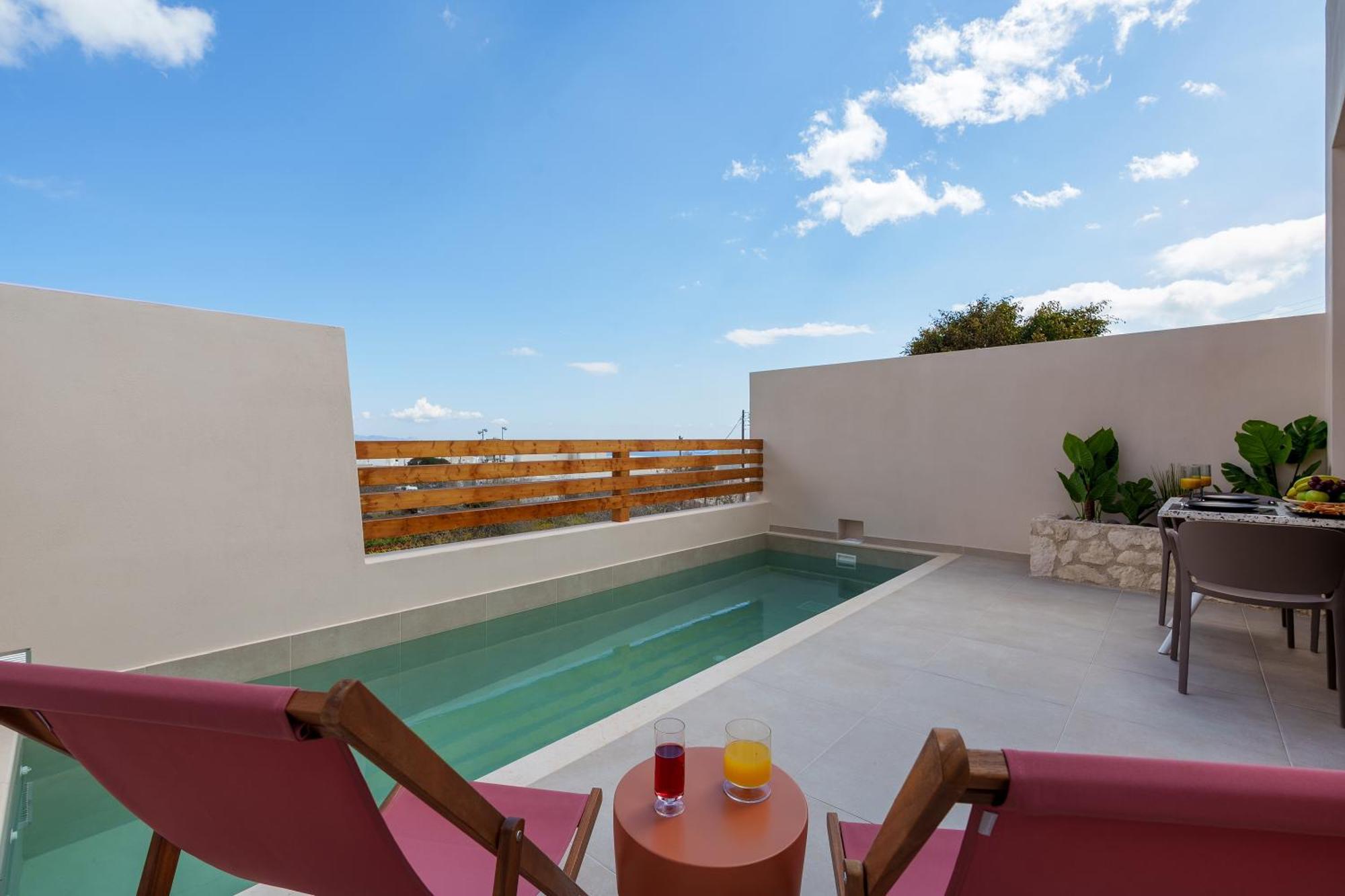 Sugarwhite Suites With Private Not Heated Pool Emporio  Exterior foto